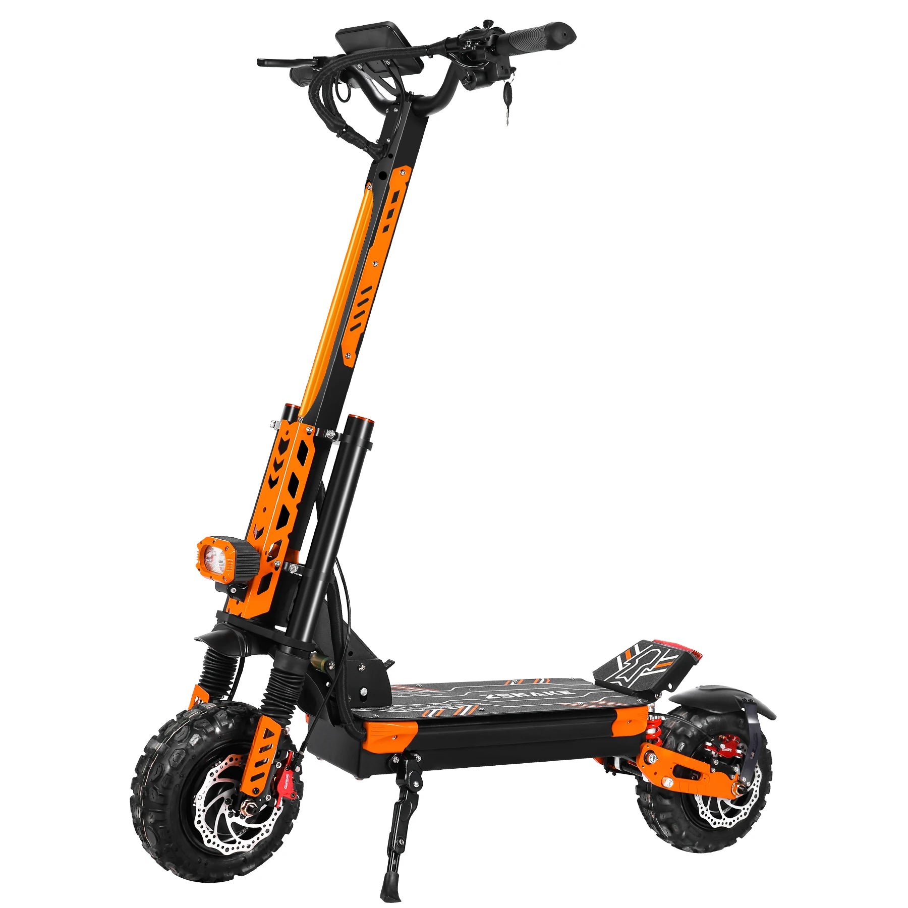 VREOM - VZ37 Elektroroller - 6000W Motor 60V30AH Akku Hochleistungs-E-Scooter - 70km/h Geschwindigkeit 11" Vakuumreifen - Faltbarer E-Scooter