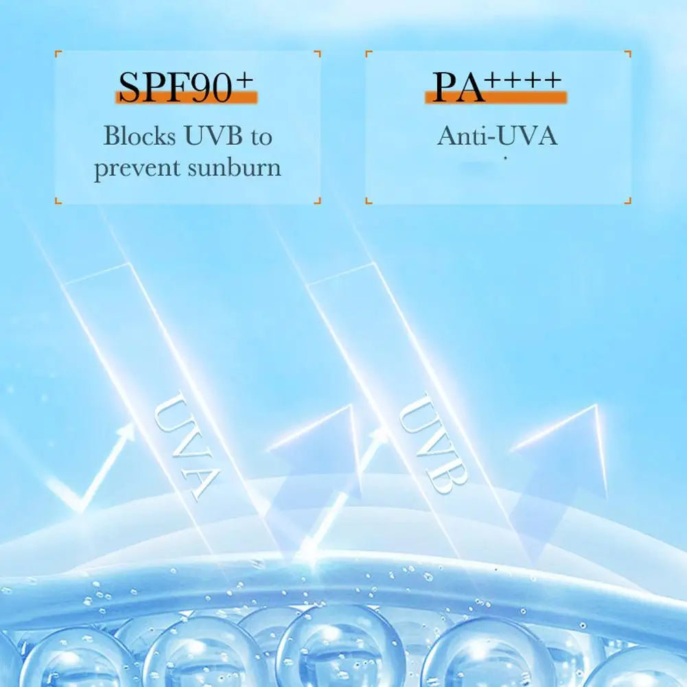 SPF90 PA+++ UVA/UVB Sonnenschutz für den ganzen Körper Anti-Aging Erfrischende Sonnencreme Aloe Vitamin E UV-Schutz Sonnenblocker