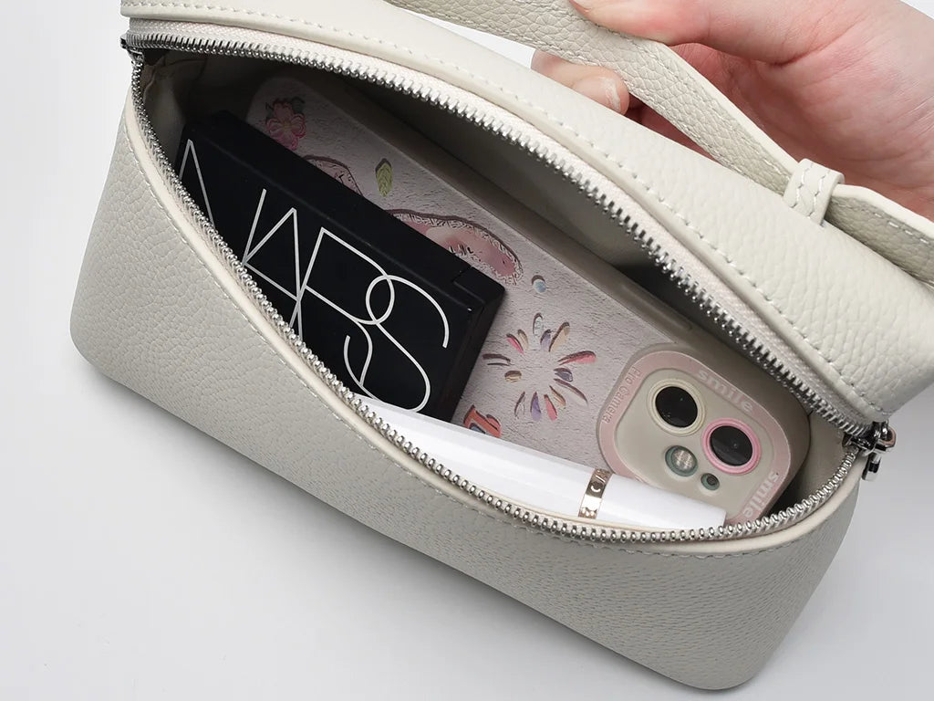 Neue Handtasche aus echtem Leder LP19 für Mobiltelefone für Damen. Exklusiv für Damen, mit luxuriösem Design und kompakter und exquisiter Optik.