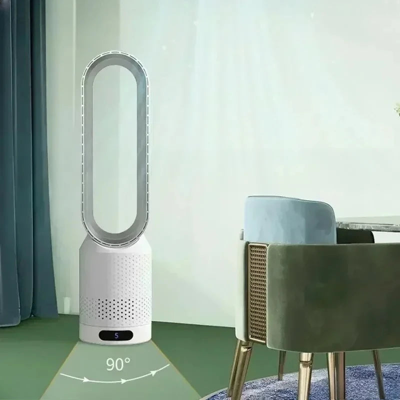 2026 Ultra-leiser rotorloser Ventilator Luftreinigungs- und Zirkulations-Turmventilator für Schlafsaal, Schreibtisch, Boden, Schlafzimmer