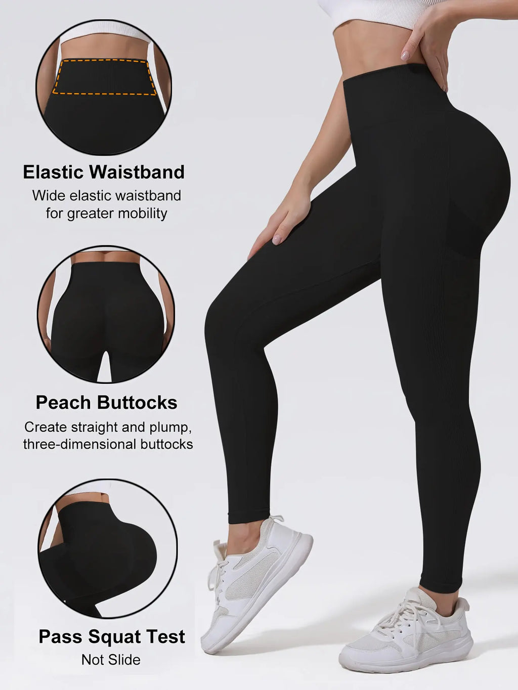 CZGUKE 2-teilige Damen Tie-Dye-Hose Sport Leggings Nahtlos High Waist Push-up Damen Fitness- und Trainingskleidung