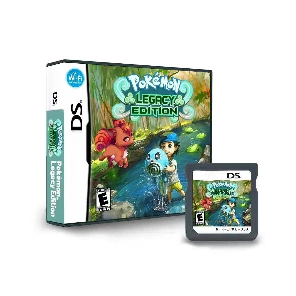 NDS-Spielkarte, Pokémon-Serie Platin, Pure Heart, True Soul, Conquest, Garbage Gold, Neue Version Englisches Spiel