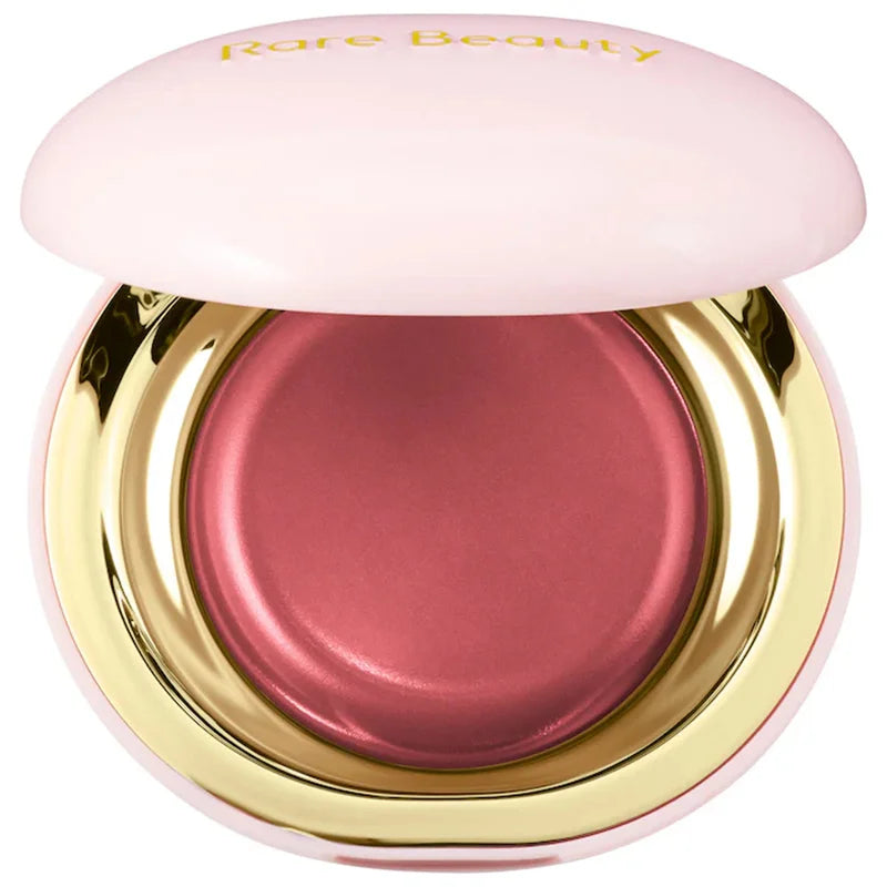 Rare Beauty Melting Cream Blush Make-up Matt Perlmutt Textur Glitzer Rouge Highlighter Hell nähren befeuchten Lipgloss