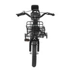 14" Kinderfahrrad Verstellbares Kinderfahrrad Belastbarkeit 60kg mit Stützrädern+Korb+Rückenlehne Rücksitz für 3-7 Jahre (Weiß/Schwarz)