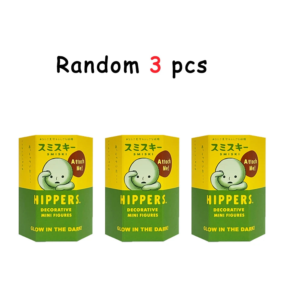 Surprise Gift blind box action figures Yoga Bedroom series multiple doll green noctilucent mysterious decoration model for toy