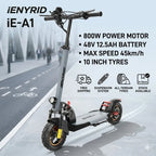 Polnisches Lager. Schnelle Lieferung E-Scooter iENYRID A1 Elektroroller für Erwachsene, leicht für tägliche Pendelfahrten, Dual Sho