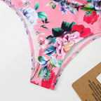 Sexy Bademode Damen Tiefer V-Ausschnitt Einteiliger Badeanzug 2026 Neuer Damen Badeanzug Damen Bodysuit Schwimmen für Strandbekleidung Monokini