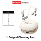 Lenovo LE503 OWS Kabellose Ohrhörer Bluetooth V6.0 Open-Ear Kopfhörer ENC Geräuschunterdrückung Earbuds Wasserdicht Lange Akkulaufzeit