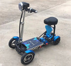 Elektrisches Vierrad-Skateboard Tragbare Elektroroller 10 Zoll 36V klappbarer Elektroroller für Behinderte und Senioren