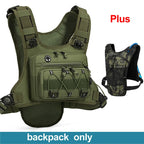 Lauf-Brusttasche Trinkweste zum Radfahren Wandern Fahrradrennen Marathon Tasche Herren Damen Sport Taktische Bauchtasche Camping Rucksack