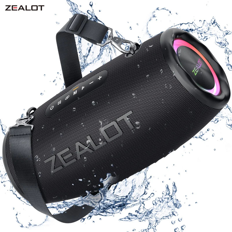 ZEALOT-S87 Outdoor Tragbarer kabelloser Bluetooth-Lautsprecher 80 W Hochleistungssubwoofer IPX6 Wasserdicht Camping Hauptbild