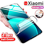 Hydrogel-Folie für Poco X6 F6 X5 F5 M6 M7 X7 F7 Pro Displayschutzfolie für Xiaomi Redmi Note 12 13 9 10 11 15 14 Pro 10C Weiche Folie