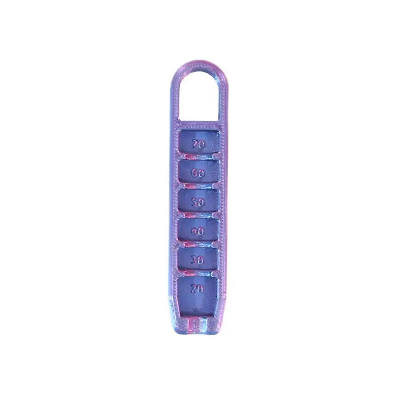 Golf Tee Elevator 3D Gedruckter Golf Tee Höhenmesser Tragbarer Tee Höhenversteller Präzise Platzierung bei 20-70mm Geschenk für Golfer