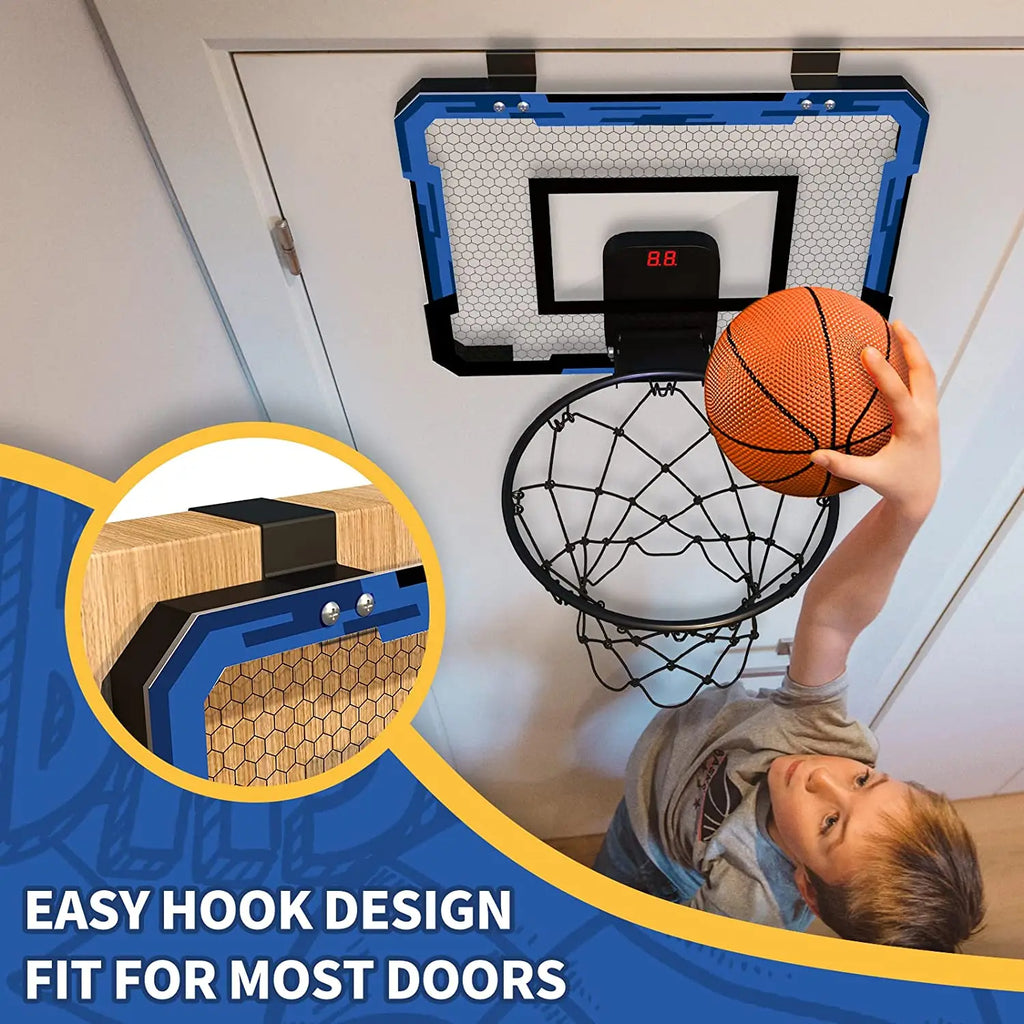 Ring Basketballkorb Wandmontiertes Indoor-Trainings-Kinder-Basketballspielzeug Mini-Basketballkorb-Set für Kinder-Outdoor-Spiele