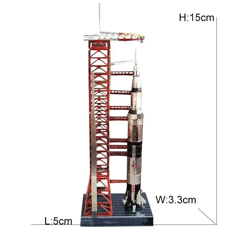 Weltraumforschung 3D Metallpuzzle Shuttle Hubble Weltraumteleskop Mars-Rover Modell Spielzeug für Kinder Kreatives Puzzle Geschenk Spielzeug