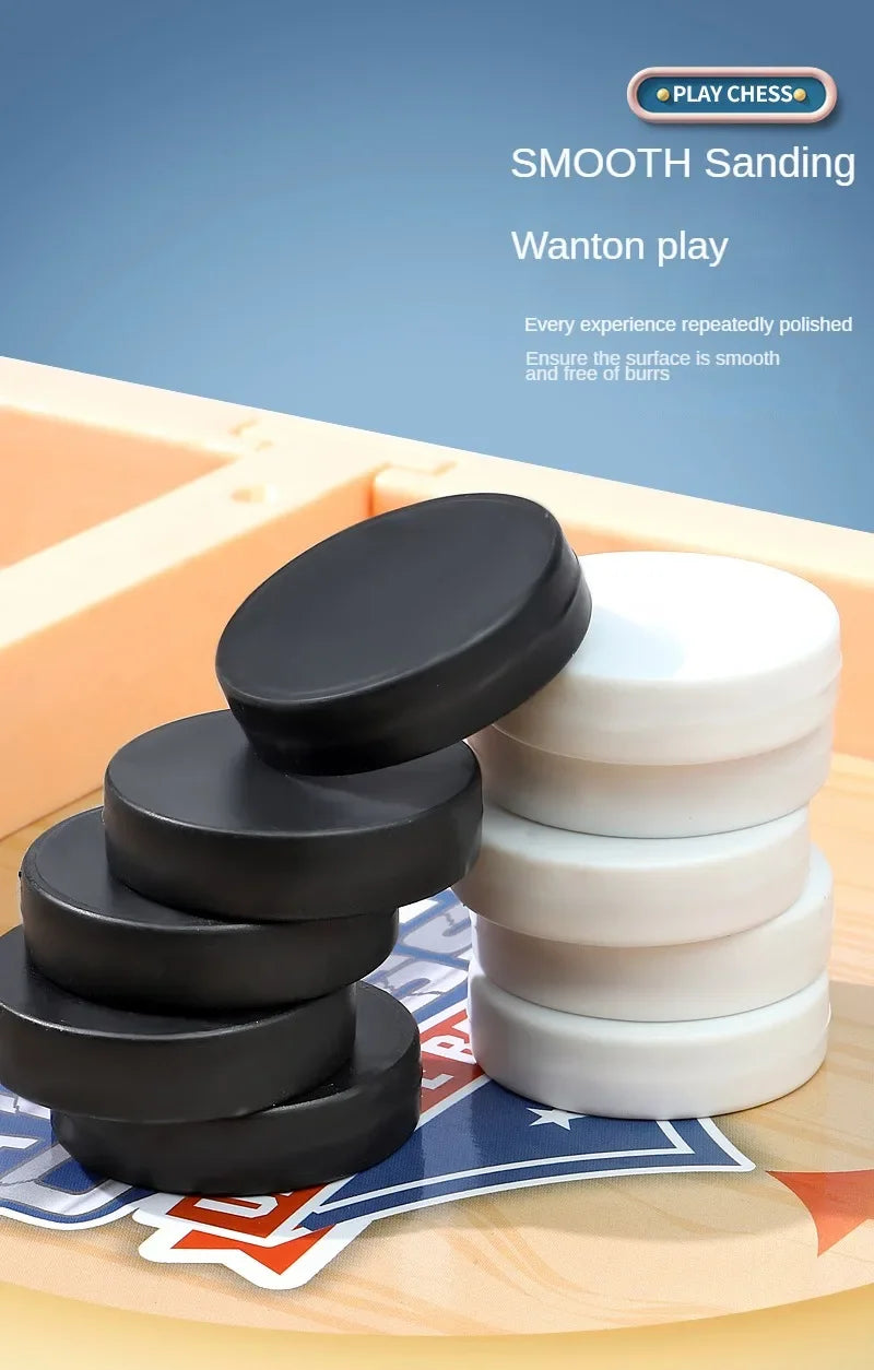 Fast Sling Puck Spiel Schleuder-Schach Tischschach Puzzle Partyspiel Erwachsener Kind Familienspiel Desktop-Battle-Brettspiele
