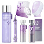 Korea Numbuzin NO.9 NAD+ BIO Skincare Set - Lifting-sil Full Face Mask, NMN BIO Time Reversing Essence, Retinol Eye Cream