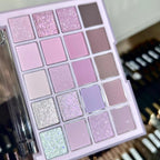 DIKALU 20-Farben Koreanische Lidschatten-Palette mit geringer Sättigung Matt Wasserfest Braun Rosa Lidschatten-Palette Langanhaltendes Tages-Make-up