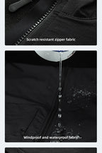 YKYWBIKE Herren Radsport Gelit Thermo-Fleece Fahrrad Windjacke Ärmellose Weste Winddicht Wasserdicht Radfahren