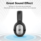 Sennheiser HD206 Over-Ear Kabelgebundene HiFi-Treiber Stereo-Bass Audiophile Kopfhörer Original Noise-Cancelling Monitoring Headset