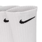 Nike Logo Athletic Hohe Socken Training Wadenhohe Socken Unisex Style Kombipack Weiß SX7676-100