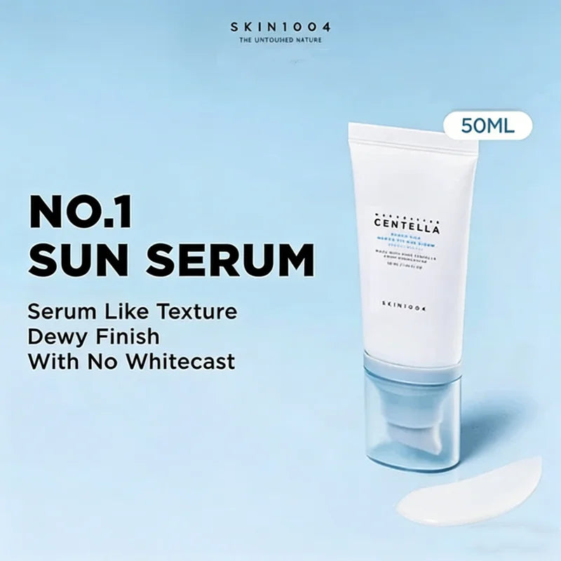 Koreanische Hautpflege Sonnencreme Serie, Centella Sonnen Serum Sonnencreme, Hyalu Cica Water Fit Air Sonnencreme ToneUp aufhellender Sonnenblock 50ml