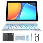 Neueste globale Version Android 15 Tablet, 10-Zoll-Tablet, Quad-Core-Prozessor, 1280*800 Auflösung, 12 (3+9) GB RAM, 64 GB Speicher