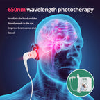 Ear Canal Laser Physical Line 650nm Wavelength Physical Device Balance High Blood Pressure Reduce High Blood Fat