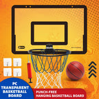 Indoor Kinder Sicherheit und Spaß Spiele Kinder Heim Sport Basketball Set Wandhalterung Nicht perforierter Basketballrahmen