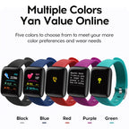 Multifunktionale Smartwatch für Damen und Herren, Bluetooth-verbunden, Telefon, Musik-Player, Fitness-Sportarmband, Schlafmonitor D13 Smartwatch