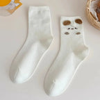 Mode Süß Niedlich 3D Tierohren Schwein Strumpfwaren Winter Warme Cartoon-Socken für Kinder Harajuku Baumwolle Weiche Hausschuhsocke