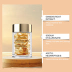 Portable Tanning Capsule Accelerate Natural Bronze Tan Moisturizing & Soothing Even Skin Tone Sunless Self-Tanning Serum