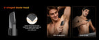 MAXGROOM Manscape Körperhaartrimmer 4 in 1 IPX6 Wasserdicht Intimbereich & Leistengegend Rasierer Elektrisches Pflegeset für Männer Nasen- & Barttrimmer