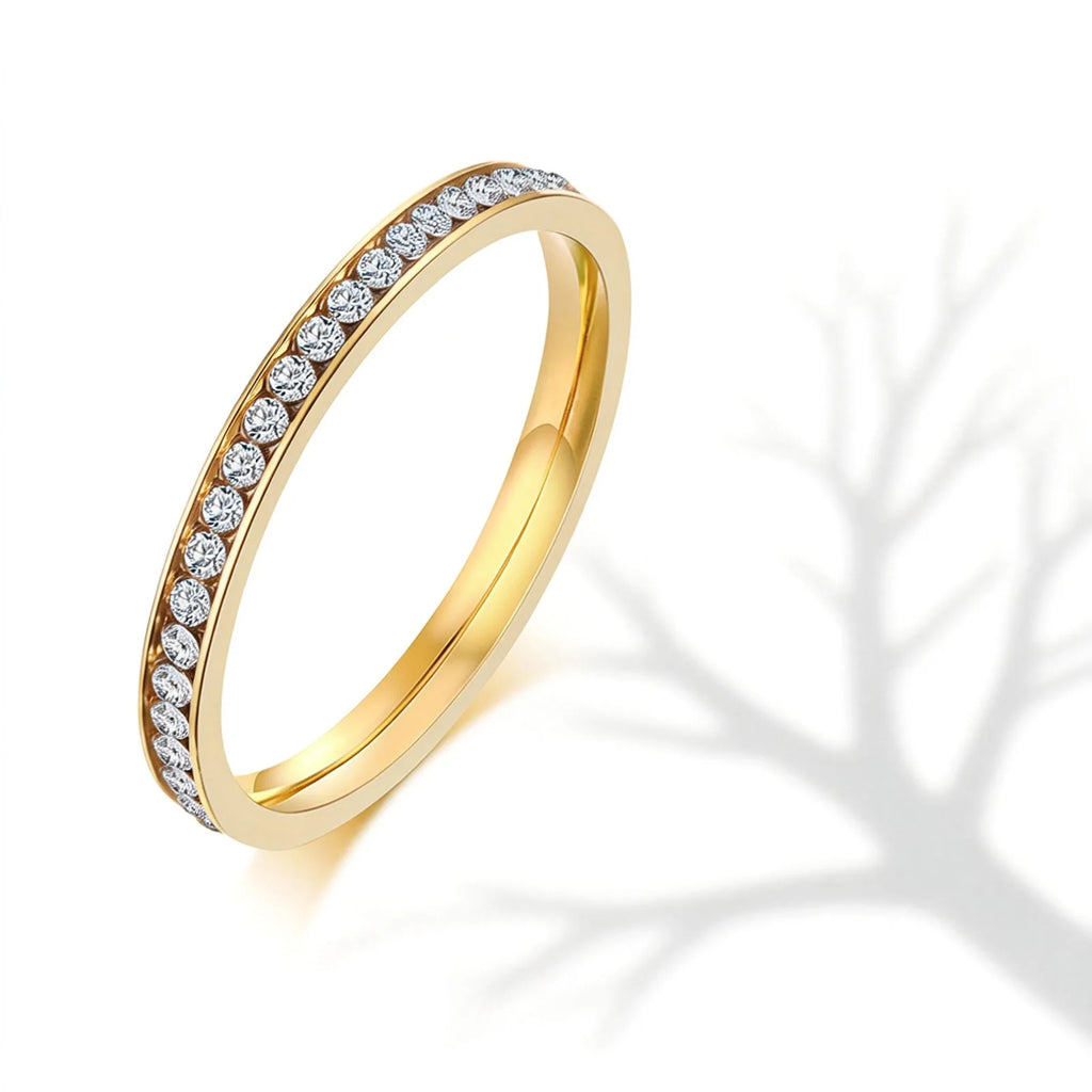 Personalisierte Paarringe als Geschenk mit Karte für Frauen und Männer, PVD-vergoldete Namensringe, Liebesschmuck, Eheringe, individuelle Namensringe, Hochzeitsgeschenke