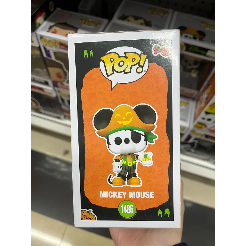 Funko Pop Original Disney Mickey Maus Halloween Limited Edition Vinyl Anime Figur Figürchen Puppe Modell Spielzeug Geschenk