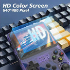 128G R36S Retro Handheld-Videospielkonsole Linux-System 3,5 Zoll IPS-Bildschirm R35s Pro Tragbarer Taschen-Videoplayer 64 GB Spiele