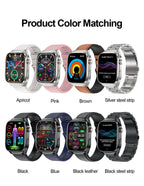 2026 Neue Pflegegrad-Harnsäure-Blutfettwerte Smartwatch Herren EKG+PPG Blutdruck Herzfrequenz Bluetooth Anruf Gesundheits-Smartwatch