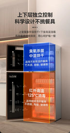 220V Royalstar Small Disinfection Cabinet Portable High Temperature Kitchen Commercial Household Desktop UV Sterilizer WAL