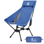 OneTigris Portable Tigerblade Campingstühle Klappstuhl Angelstuhl Für Trekking BBQ Partys Garten Strand Indoor-Einsatz