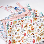 Wasserdichte Wickeltasche Windeltasche Mama Baby Umstandstasche Waschbare Reißverschluss Windel-Organizer Trockenbeutel Reisetragetasche 30x40cm