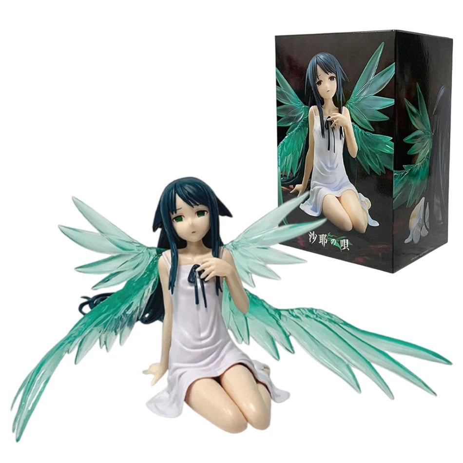 Game The Song of Saya 12cm Saya no Uta  Pure Love Girl Figure PVC Model Desktop Decoration Action Figurine Collecting Toys Gifts