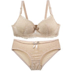 DaiNaFang Neues sexy BH-Set Push Up Unterwäsche für Damen Verstellbar Atmungsaktives Design Schweißabsorbierendes Oberteil BC Cup Dessous