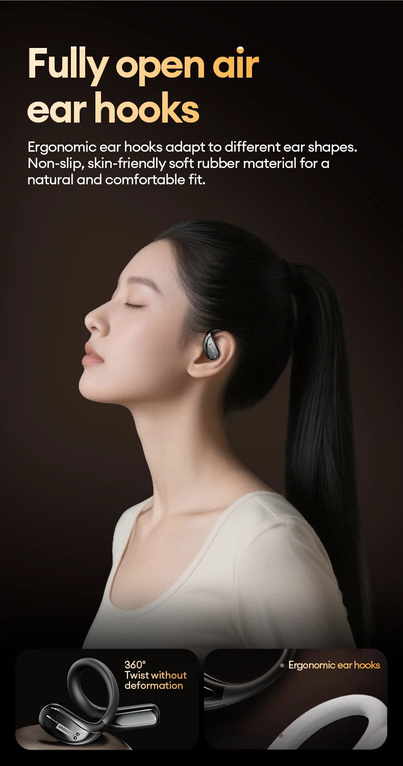 New Lenovo LE505 Wireless Bluetooth V6.0 Headphones ENC Noise Cancellation Low Latency Earbuds Long Battery Life Sport Earphones