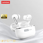 Choice Lenovo LE208 Kabellose Lederkopfhörer Bluetooth 6.0 ENC Kopfhörer Rauschunterdrückung Headset Geringe Latenz Gaming-Headset