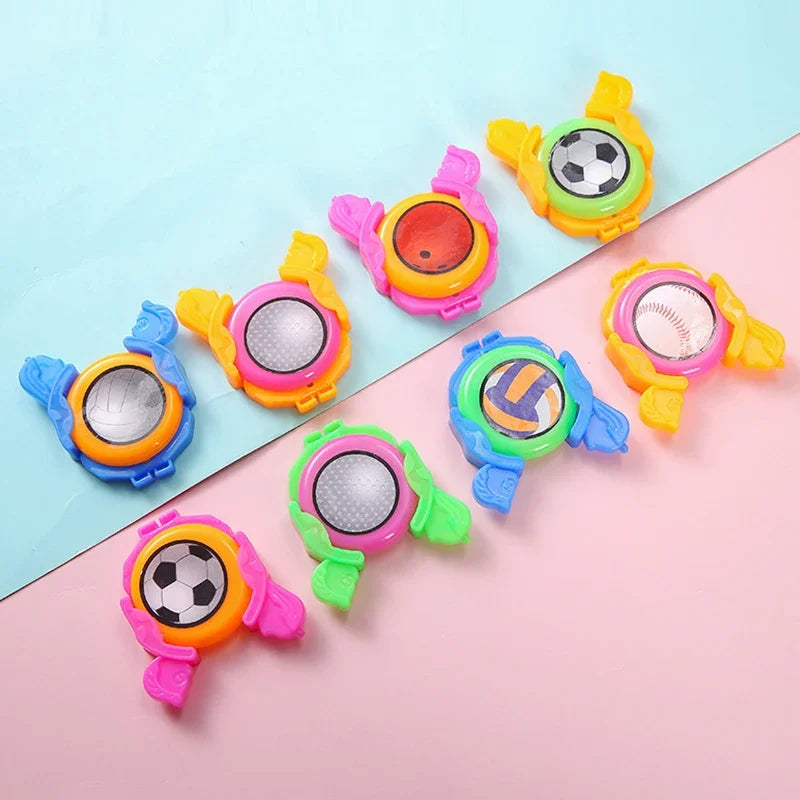 5/10 Stk. Mini Fliegende Untertasse Handheld UFO Katapult Spielzeug für Kinder Geburtstagsfeier Gastgeschenke Schulbrettspiel