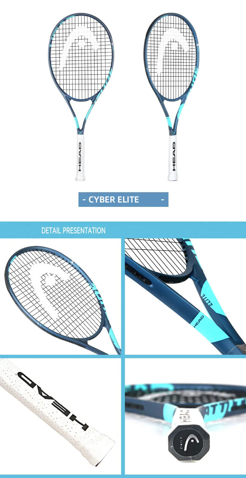 HEAD Carbon Composite Integration Tennisschläger für Anfänger Damen Herren Studenten Einzel-Trainingsschläger