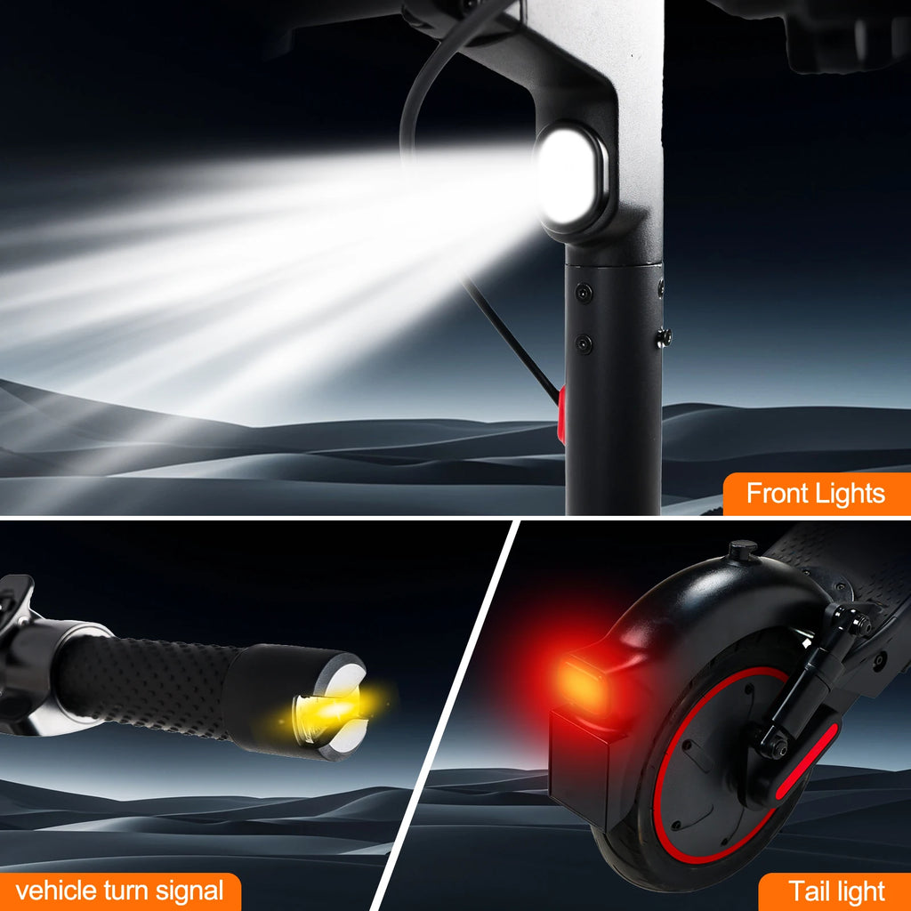 E-Scooter für Erwachsene Höchstgeschwindigkeit 35km/h E-Roller 500W (Spitze 750W) Elektroroller für Erwachsene