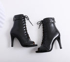 Damen Party Stiefel 2020 Damen Sexy Stilettos High Heels Schuhe Damen Latein Tanzschuhe Latein 2020 Für den Ballsaal