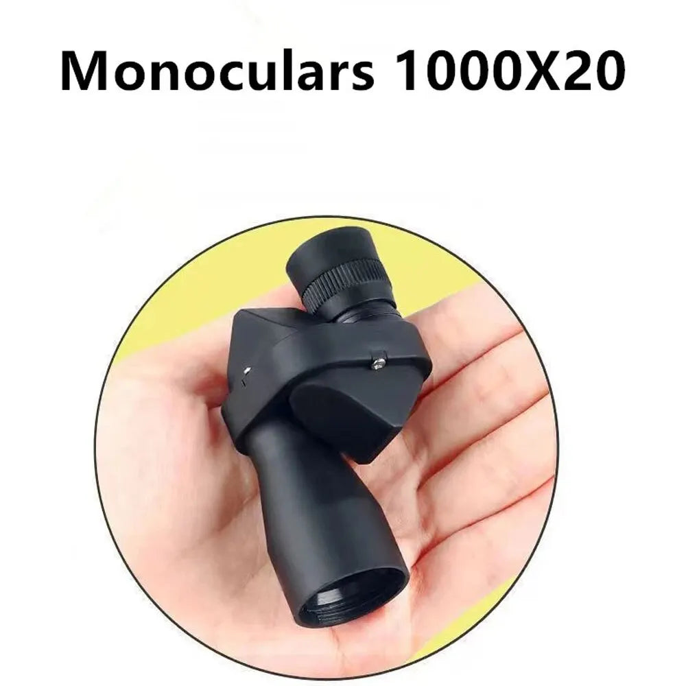 Tragbares HD Mini Monokular-Teleskop Hohe Vergrößerung Zoom Outdoor-Fischteleskop für Jagd Camping Bergsteigen