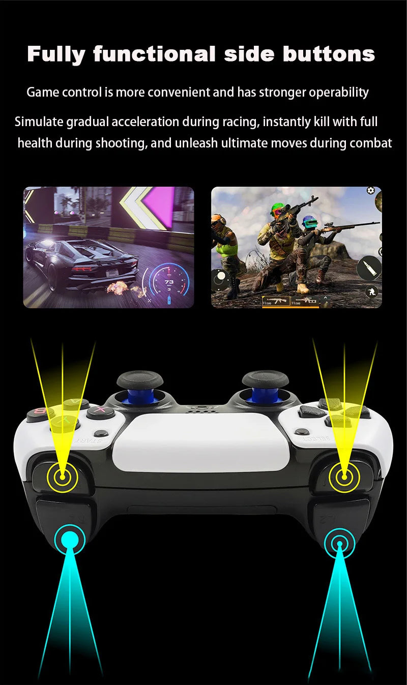 Neuer 4K-TV-Game-Stick M15 ultra 64G 128G Handheld-Game-Player 2.4G Dual Wireless Controller 50000+ Spiele Familien-Game-Player